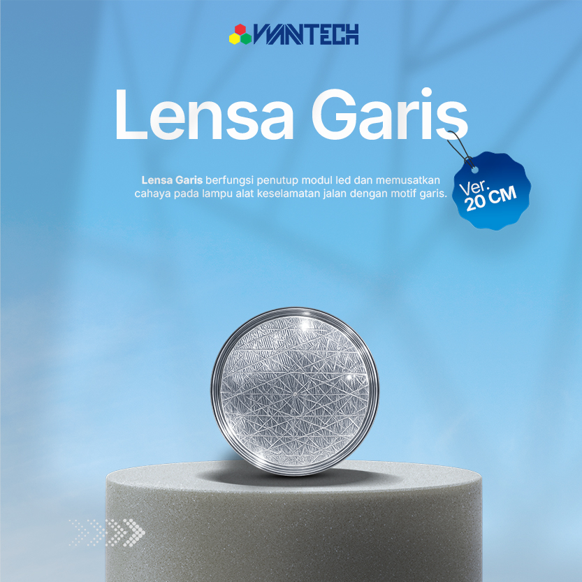 Lensa Garis Traffic Light