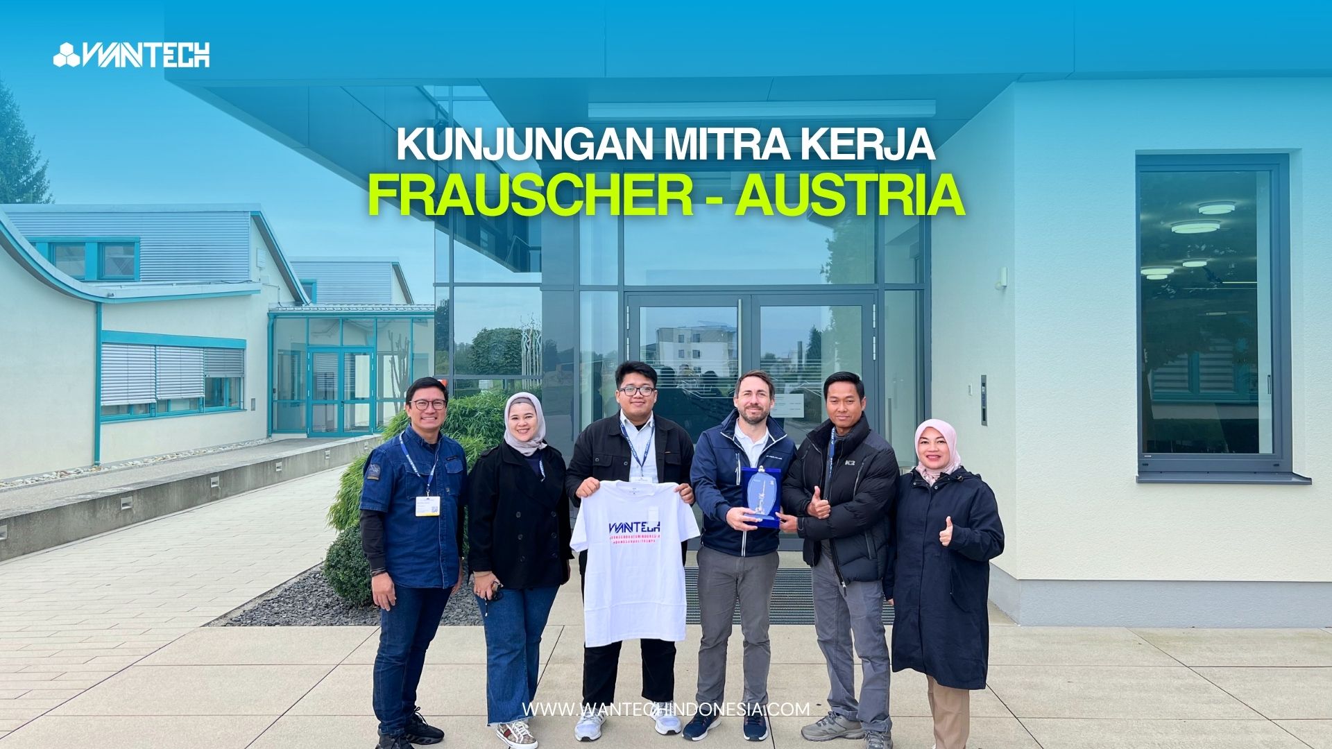 Wantech Indonesia Kunjungi Workshop Frauscher di Austria