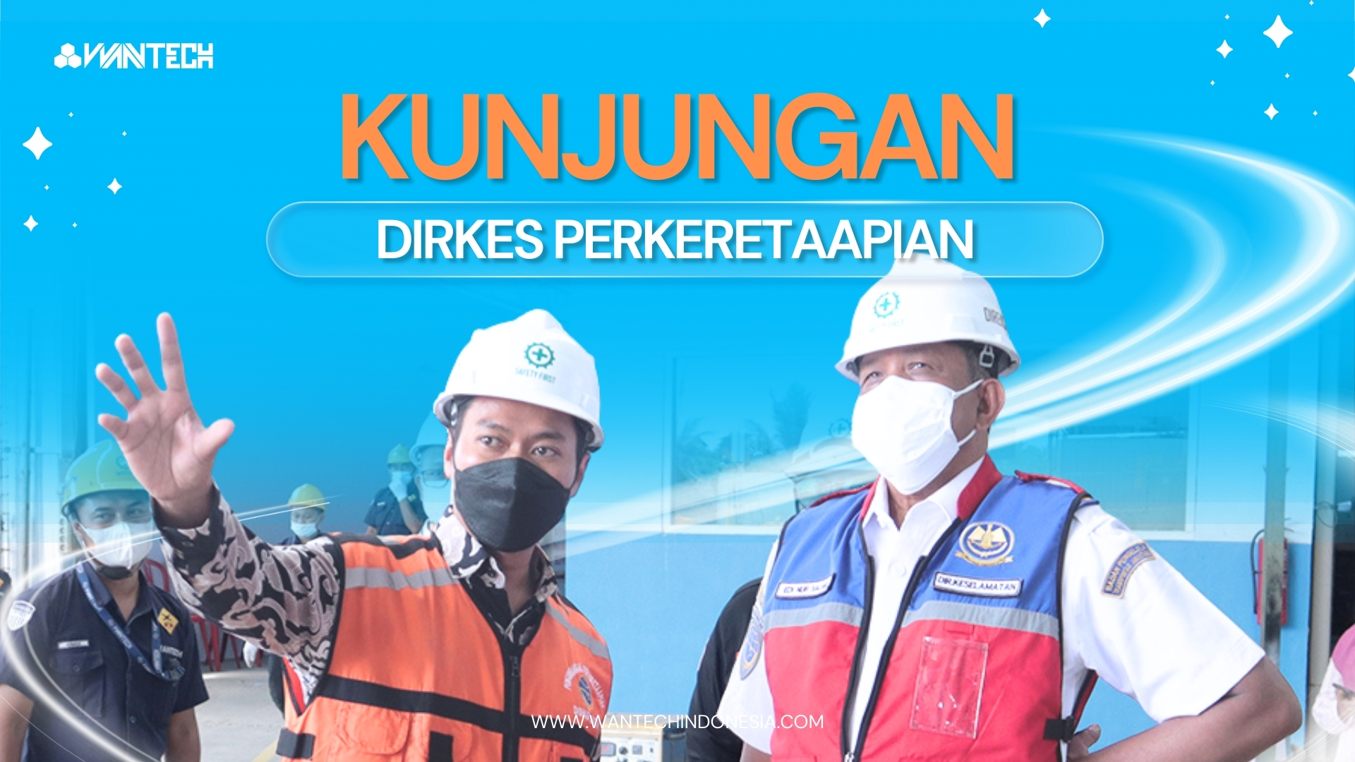 Kunjungan Direktur Keselamatan Perkeretaapian