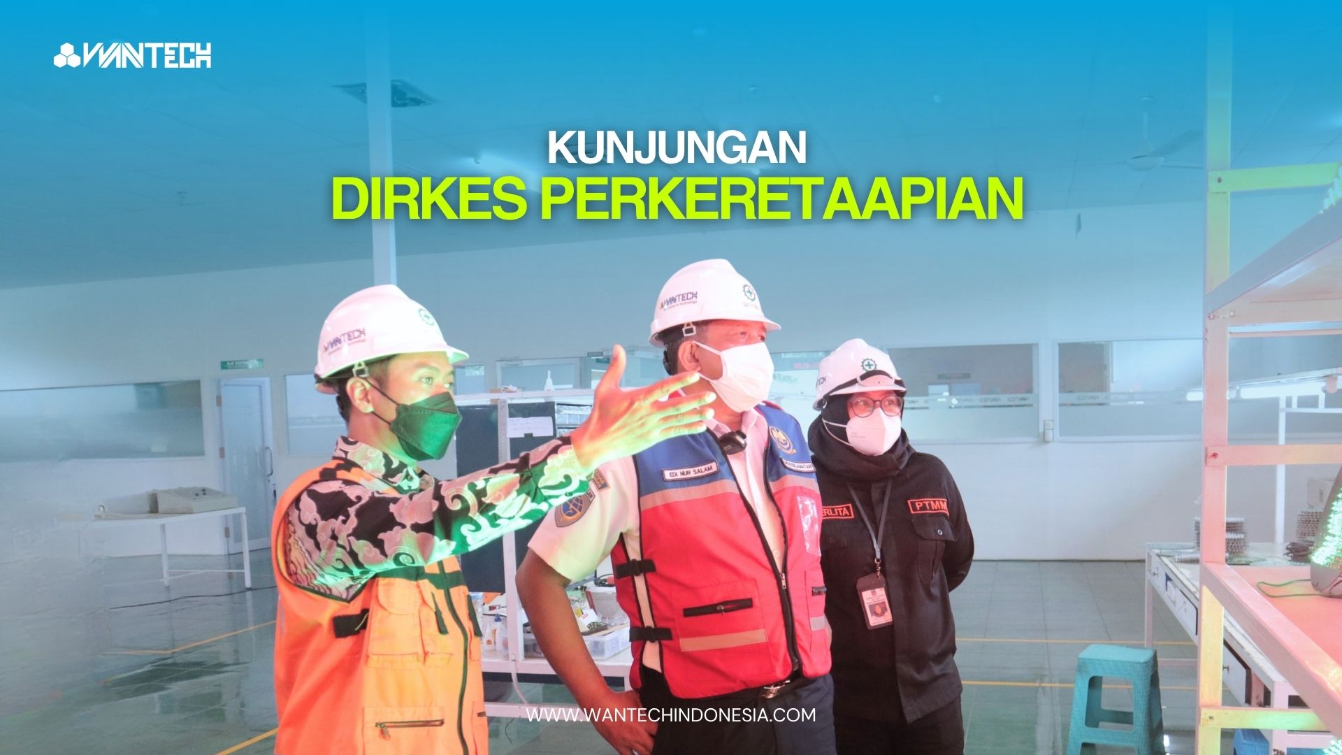 Kunjungan Direktur Keselamatan Perkeretaapian