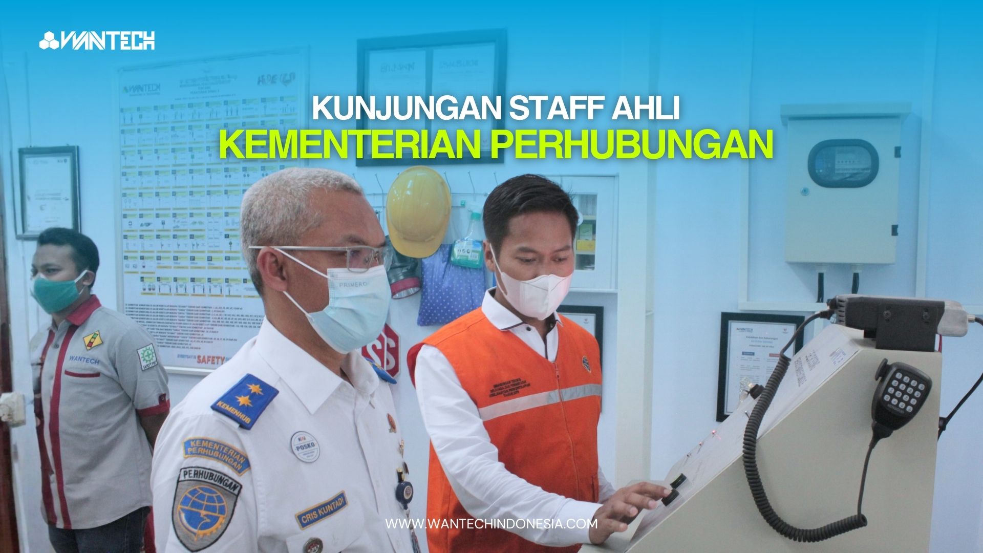 Kunjungan Staff Ahli Menteri Perhubungan