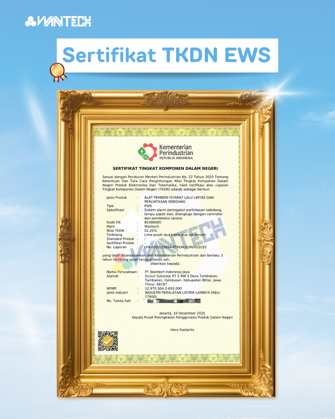 TKDN Early Warning System